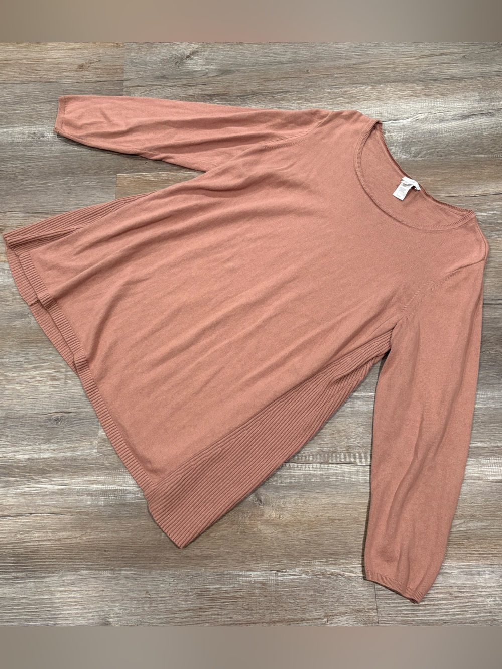 J. Jill Petite Dusty Rose Knit Top